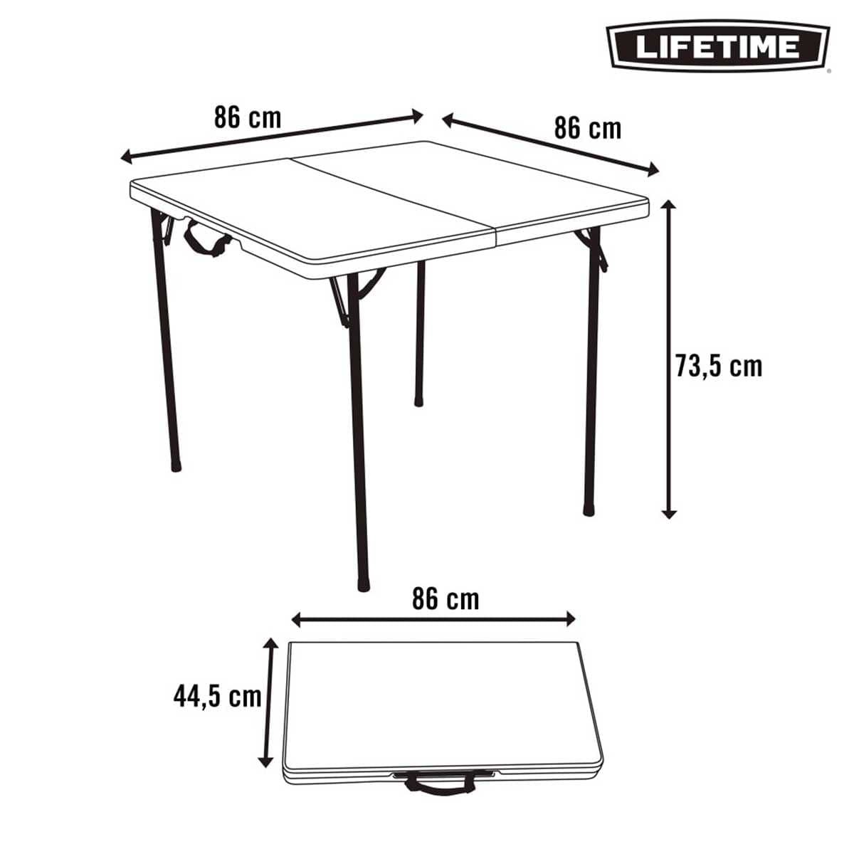 Mesa-plegable-Lifetime-4-personas-forma-cuadrada-blanco-735x86x86-cm