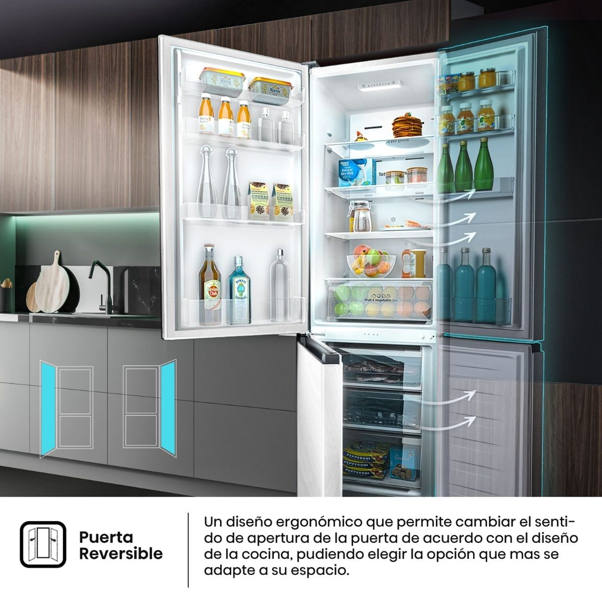 Frigorifico-combi-Hisense-RB329N4AWE-255L-Total-No-Frost-E-blanco-180-cm