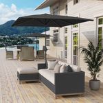 Sombrilla-de-terraza-Annia-Outsunny-con-manivela-angulo-ajustable-gris-oscuro-255x198x294-cm