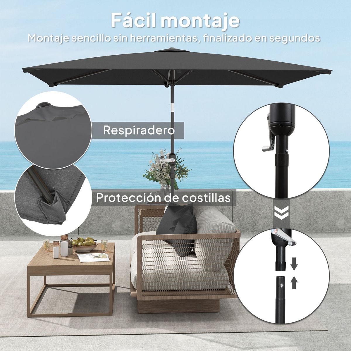 Sombrilla-de-terraza-Annia-Outsunny-con-manivela-angulo-ajustable-gris-oscuro-255x198x294-cm