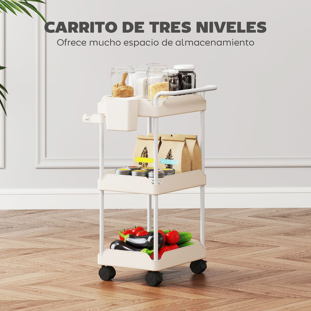 Carrito-auxiliar-Ritual-Homcom-con-cestas-extraibles-y-4-ruedas-blanco-76x42x425-cm