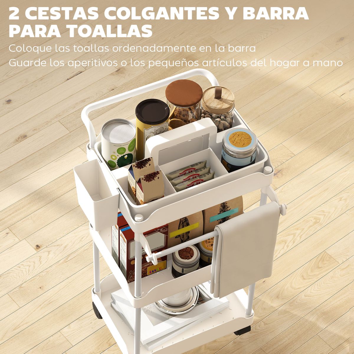 Carrito-auxiliar-Ritual-Homcom-con-cestas-extraibles-y-4-ruedas-blanco-76x42x425-cm