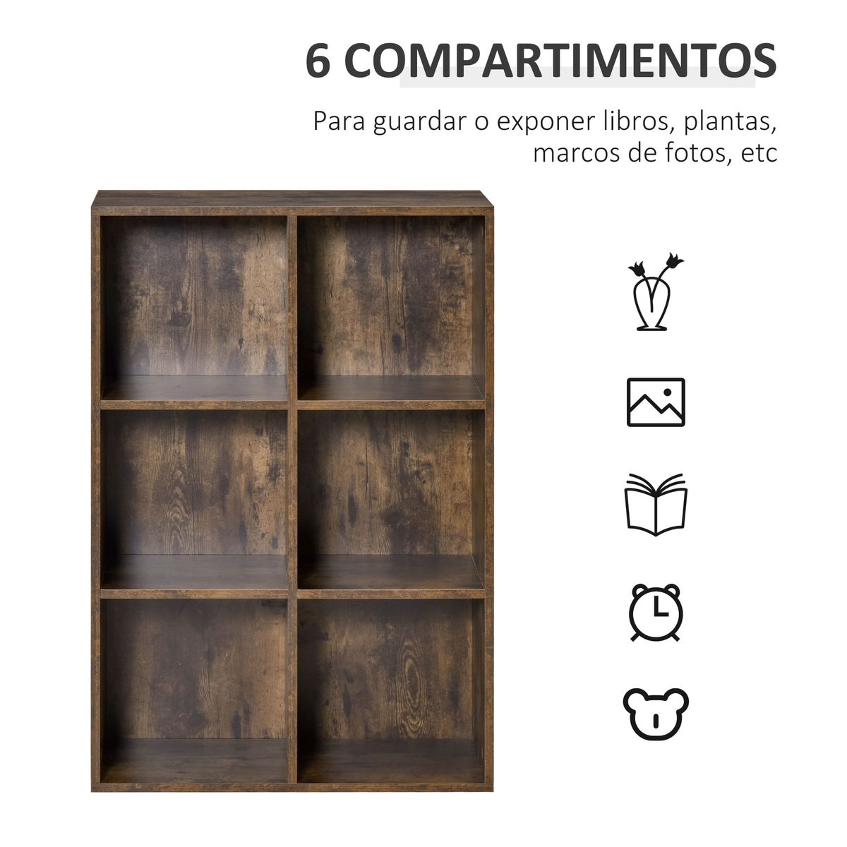 Estanteria-Nora-Homcom-6-compartimentos-abiertos-marron-975x655x30-cm-