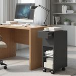 Cajonera-Bona-Homcom-2-estantes---compartimento-oculto-negro-70x25x45-cm
