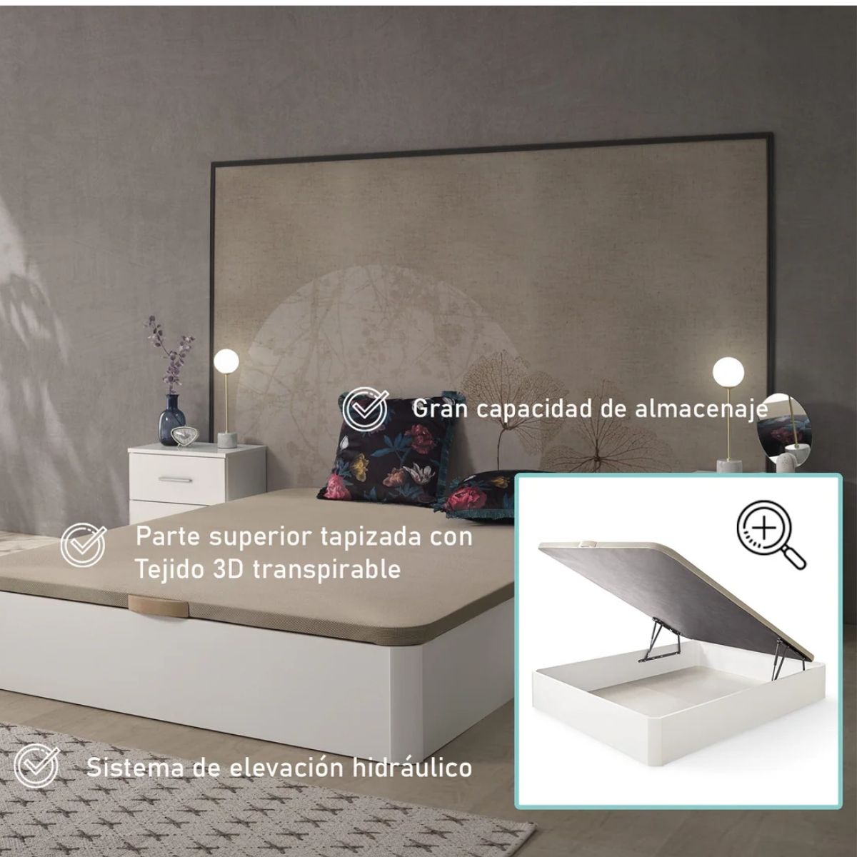 Canape-Cielo-diseño-abatible-base-tapizada-3D-natural-180x200-cm