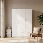 Armario-mupo-3-puertas-batientes-y-2-cajones-blanco-200x180x51-cm