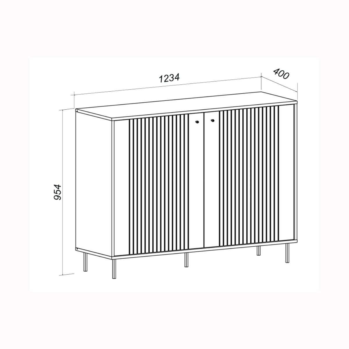 Aparador-Kima-2-puertas-con-4-compartimentos-natural-954x1234x40-cm