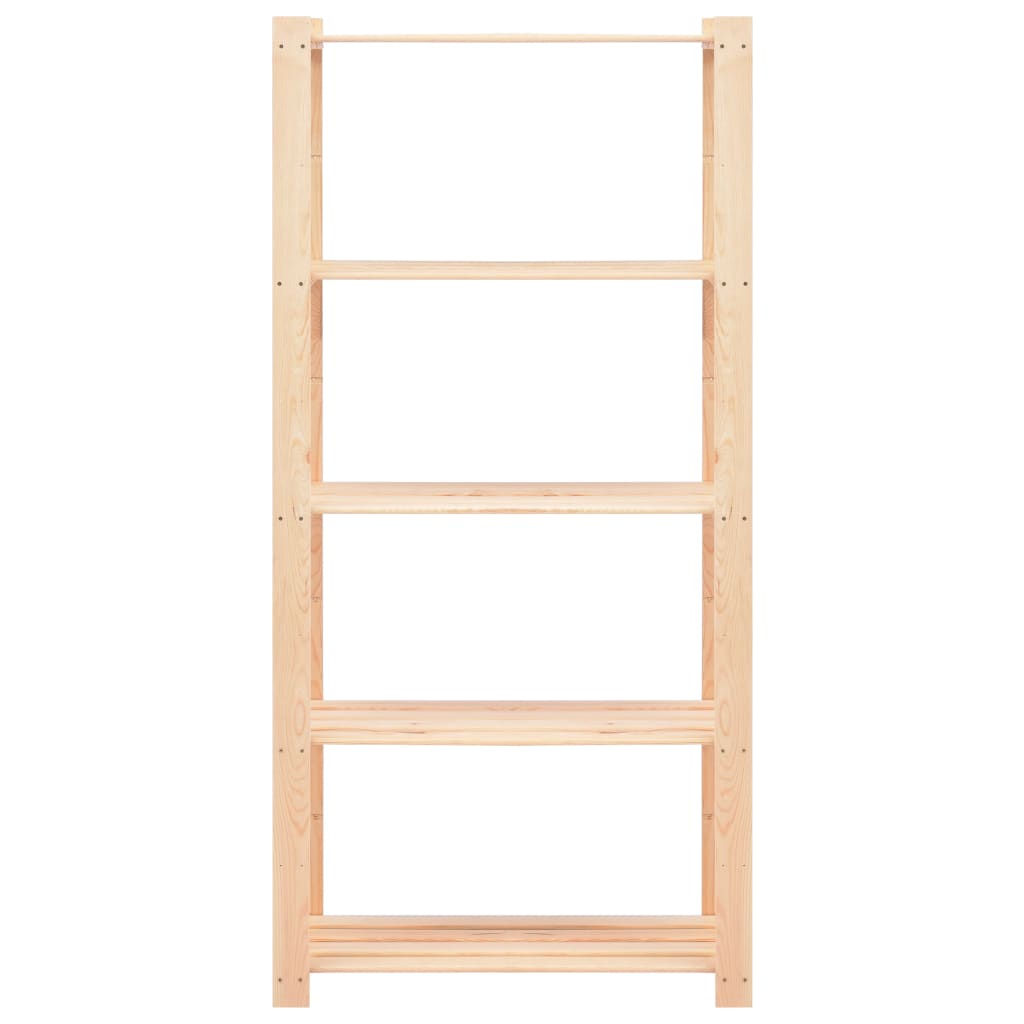 Pack-2-estanterias-Everest-5-niveles-natural-170x80x38-cm-
