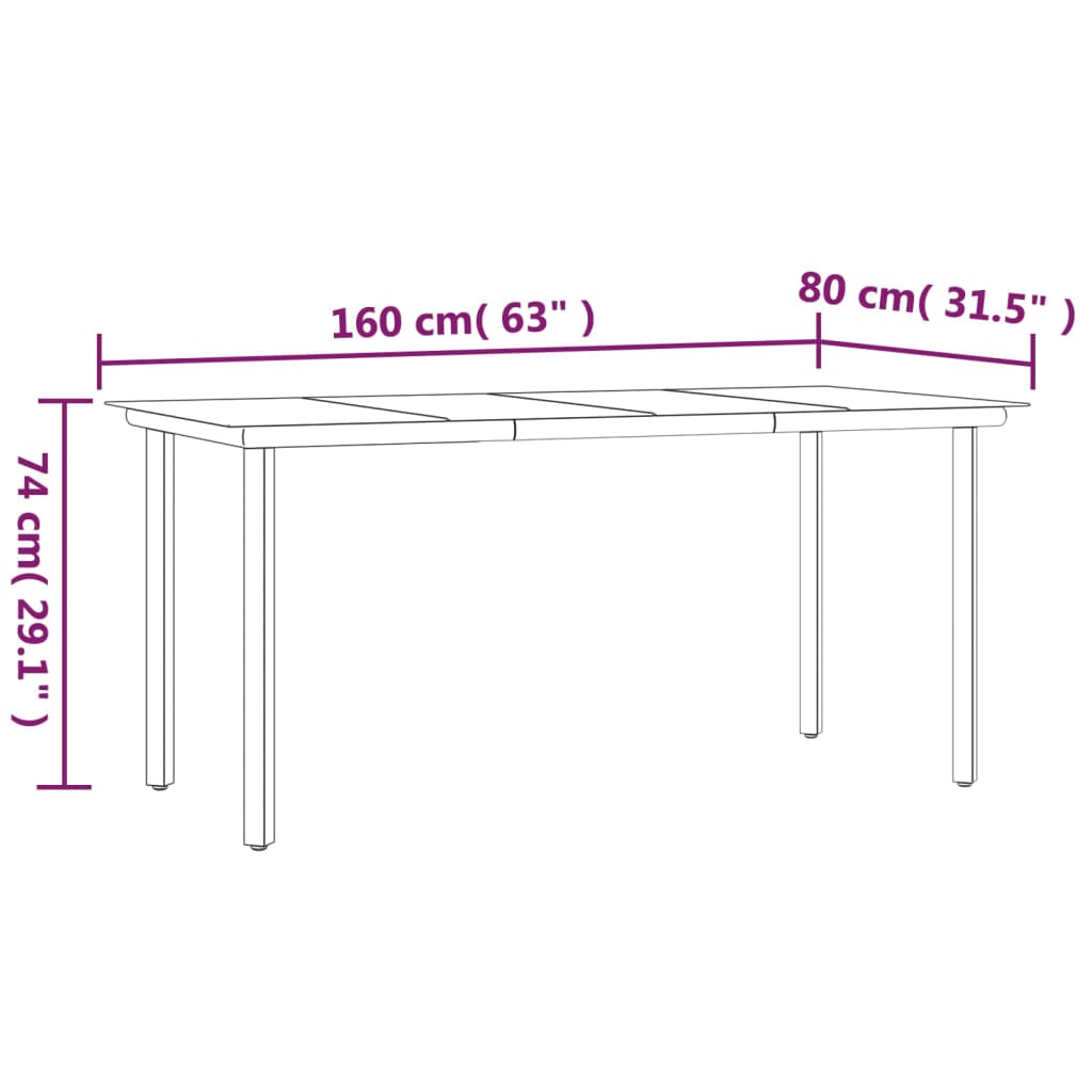 Mesa-de-exterior-Carlo-vidrio-negro-74x160x80-cm-medidas