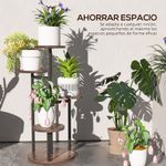Soporte-para-plantas-Rizo-Outsunny-4-estantes-negro-marron-70x43x43-cm