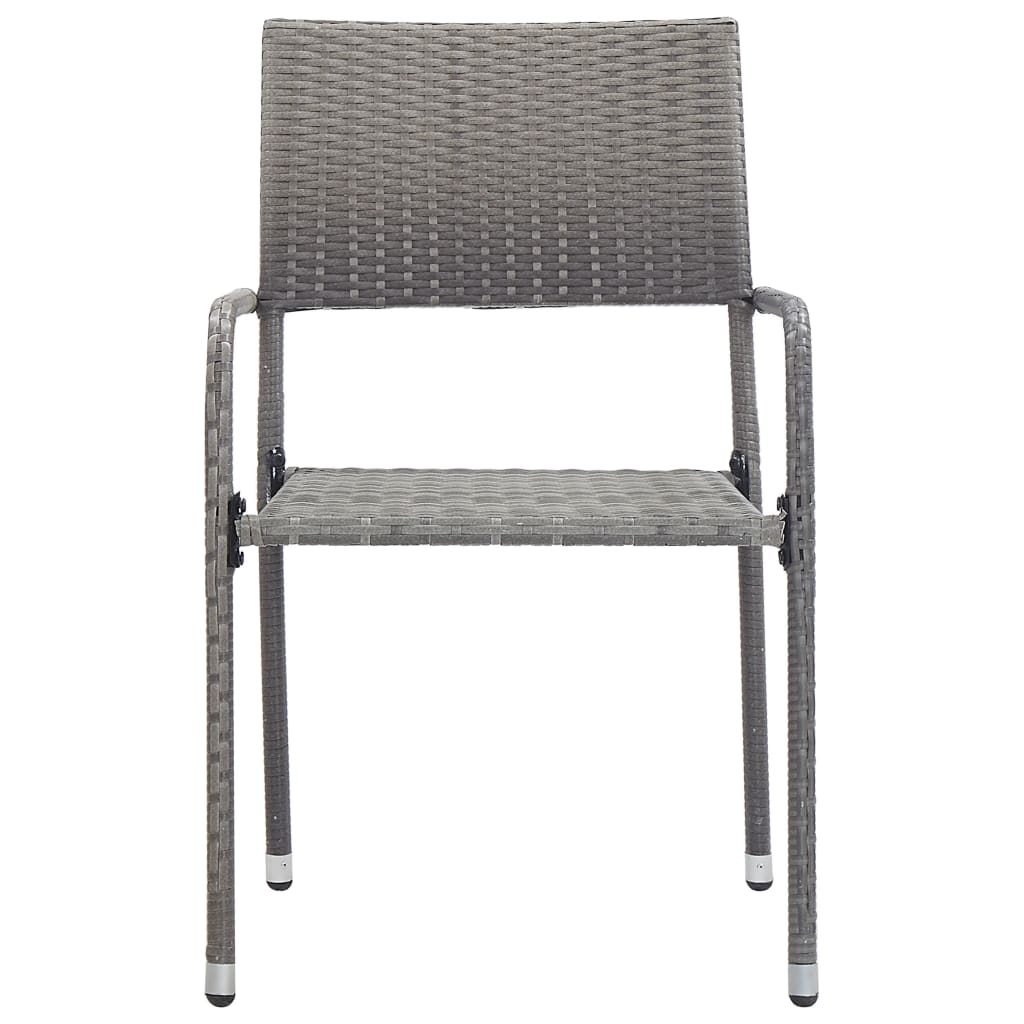 Pack-2-sillas-de-jardin-Nerea-diseño-apilable-gris-87x51x60-cm-