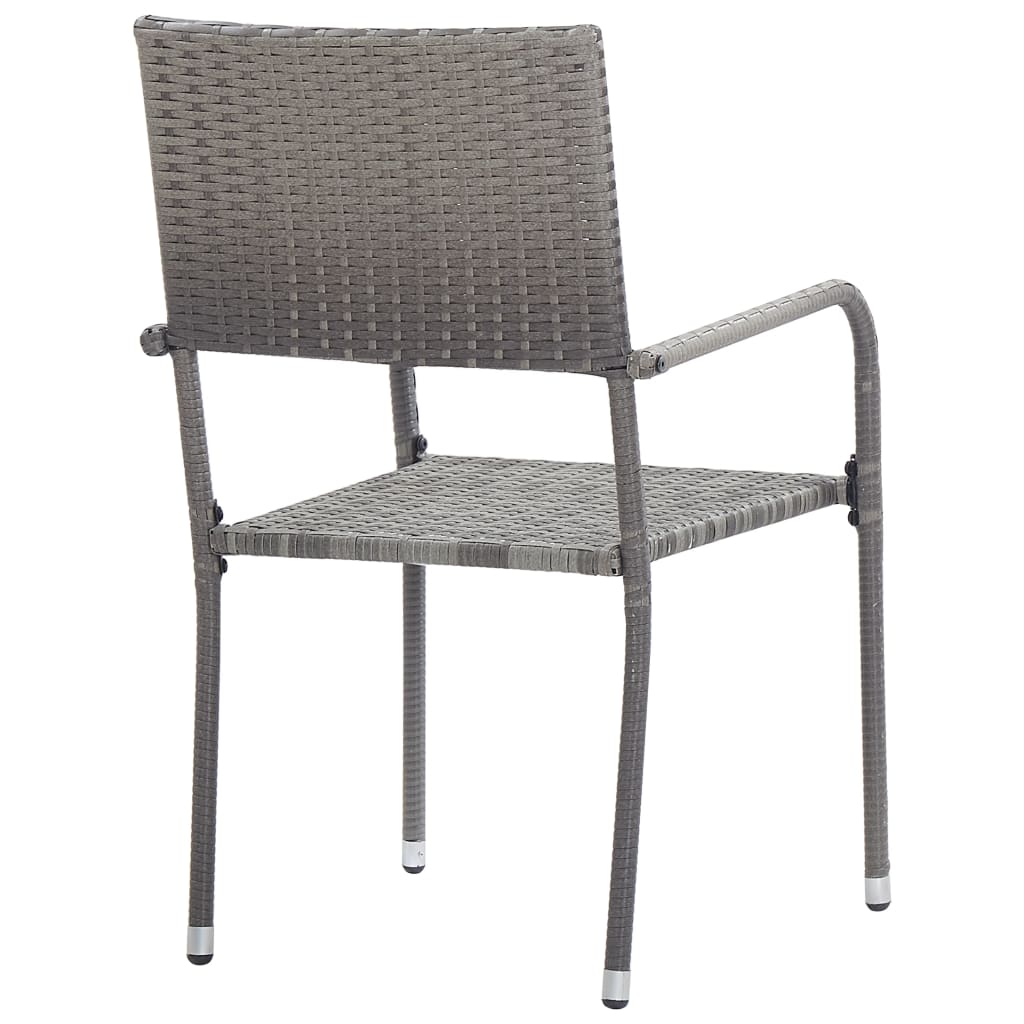 Pack-2-sillas-de-jardin-Nerea-diseño-apilable-gris-87x51x60-cm-