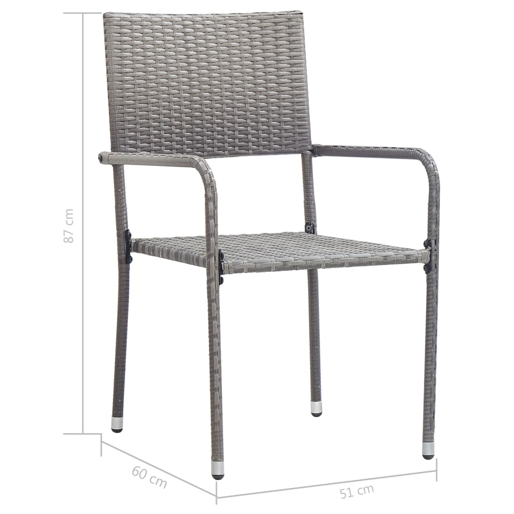 Pack-2-sillas-de-jardin-Nerea-diseño-apilable-gris-87x51x60-cm-