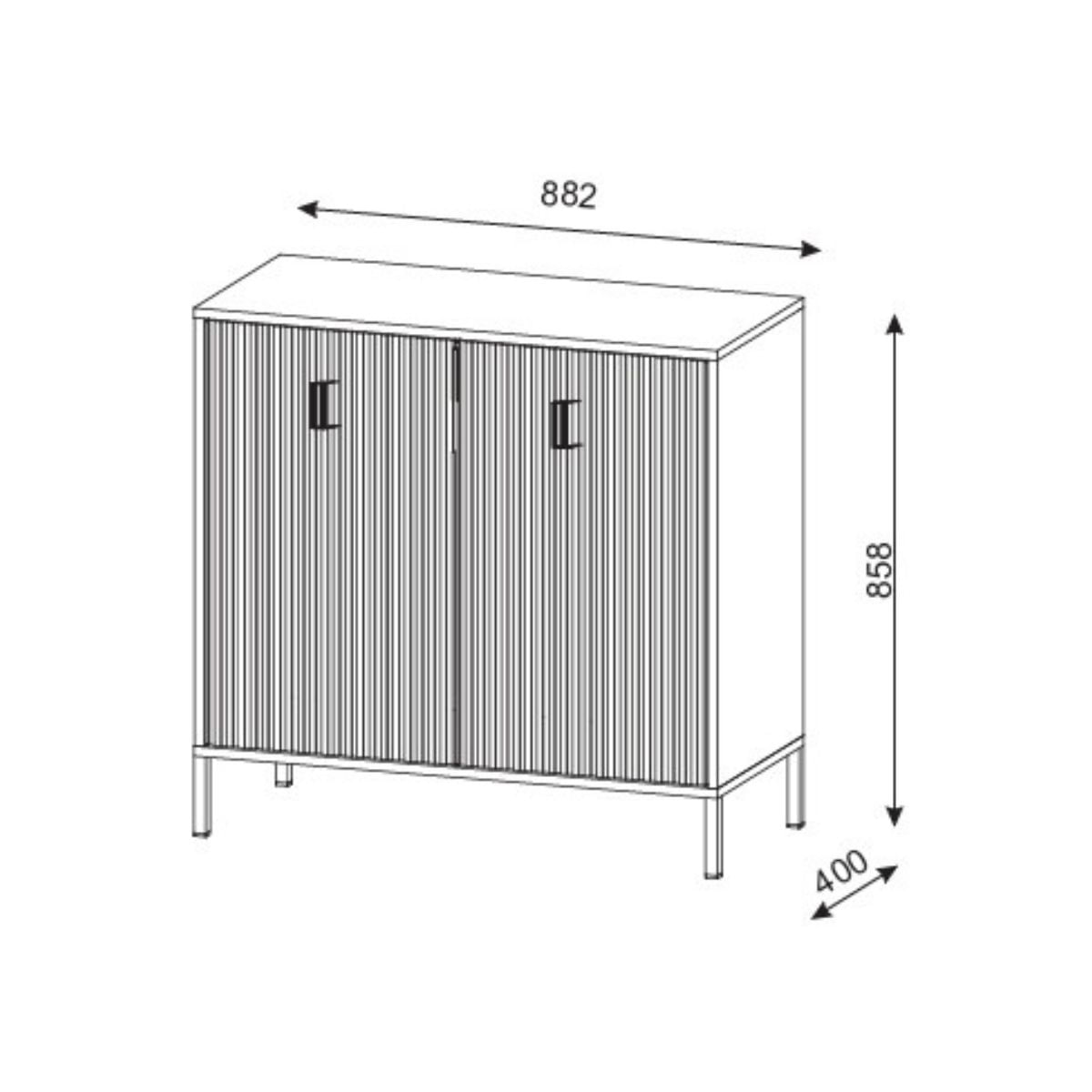 Aparador-Piano-2-puertas-blanco-86x88x40-cm-