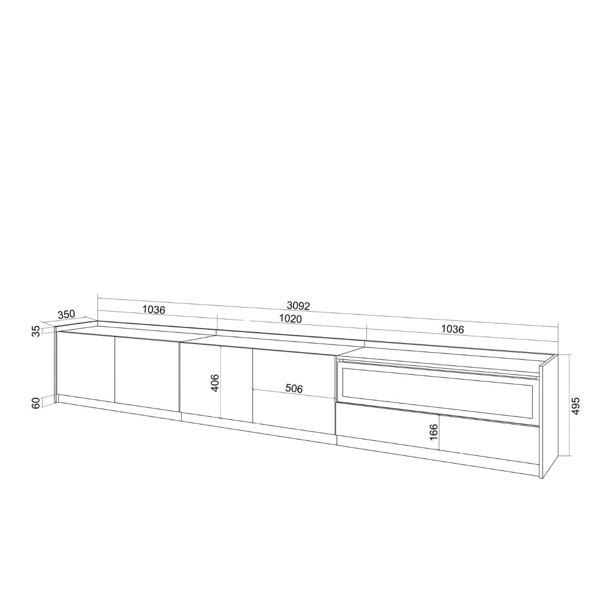 Mueble-de-TV-Kroma-3-armarios-con-chimenea-derecha-blanco-natural-495x3092x35-cm