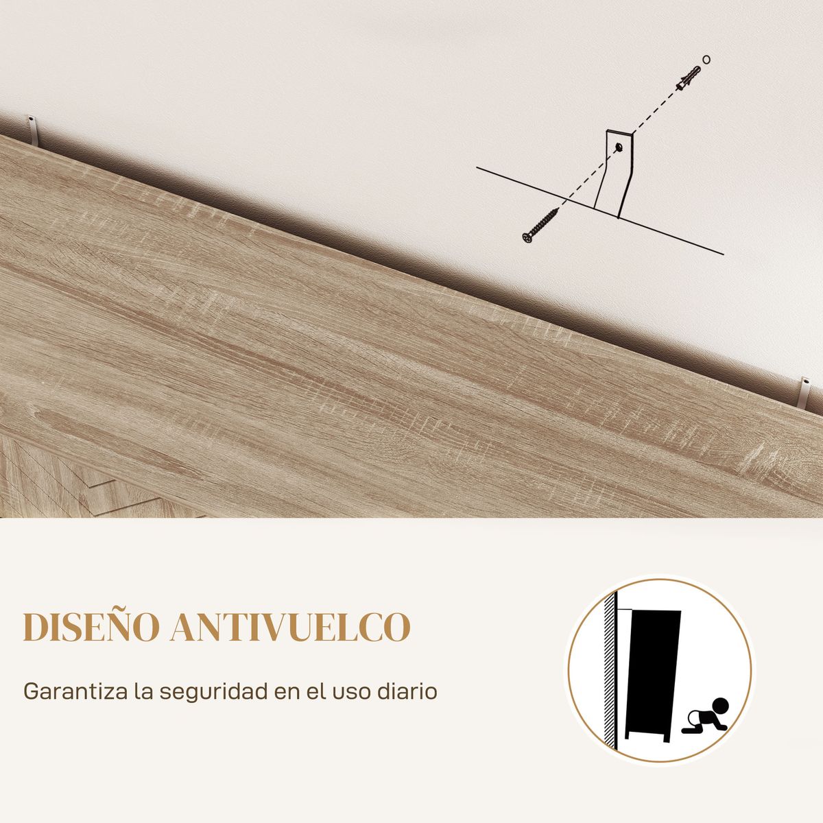 Aparador-Lumora-Homcom-2-armarios-natural-815x1405x40-cm