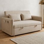 Sofa-cama-Nest-con-bolsillos-lateral-y-2-cojines-beige-80x139x100-cm