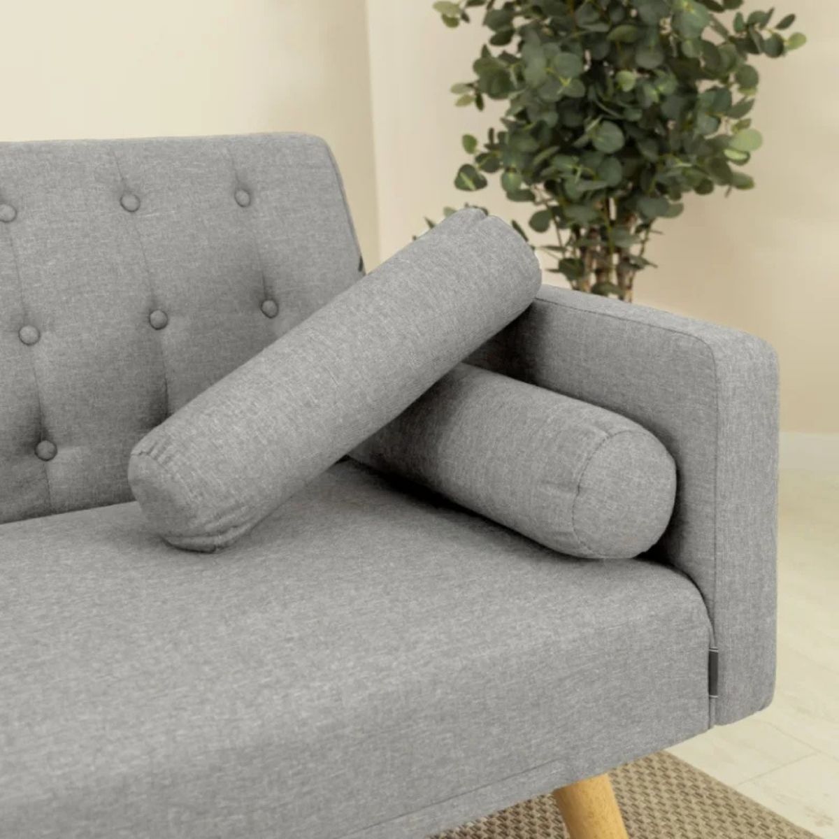 Sofa-cama-One-Dots-3-plazas-con-cojines-gris-claro-78x203x82-cm
