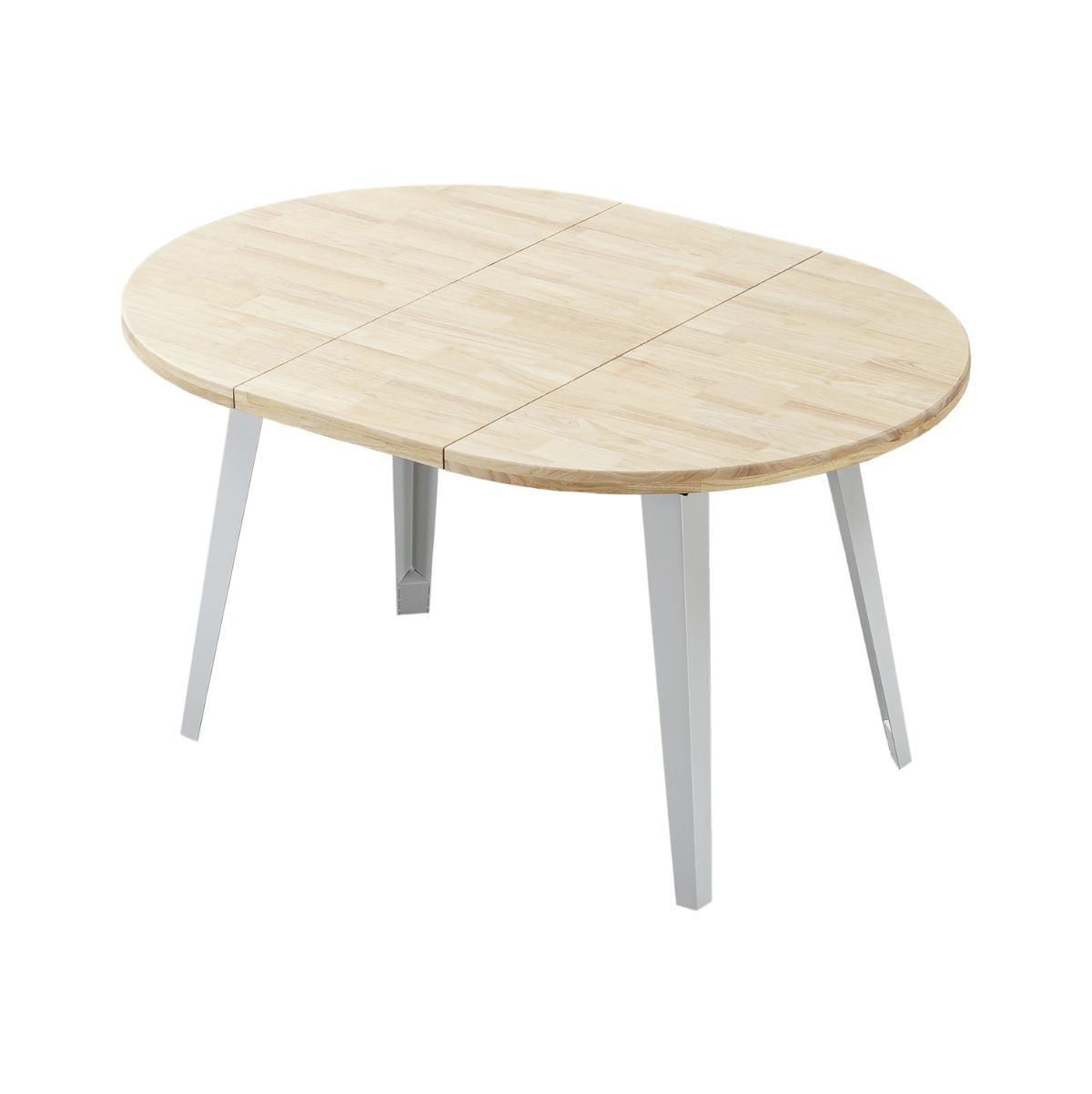Mesa-de-comedor-BergE-redonda-extensible-nordish-blanco-Ø100x76-cm-extendida