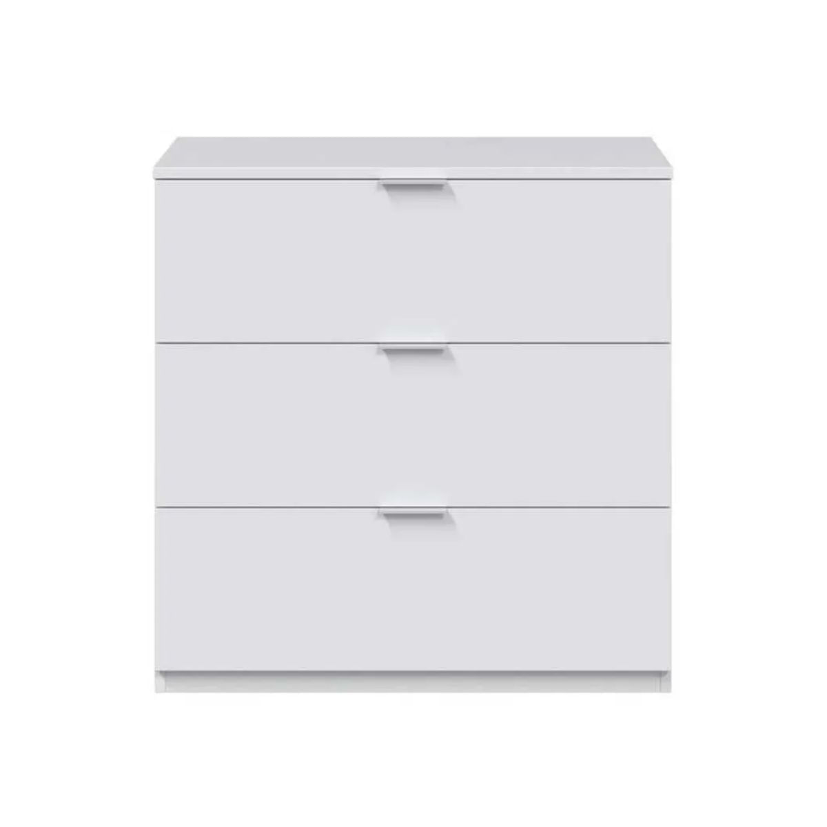 Comoda-Low-Cost-3-cajones-blanco-80x77x38-cm-frontal