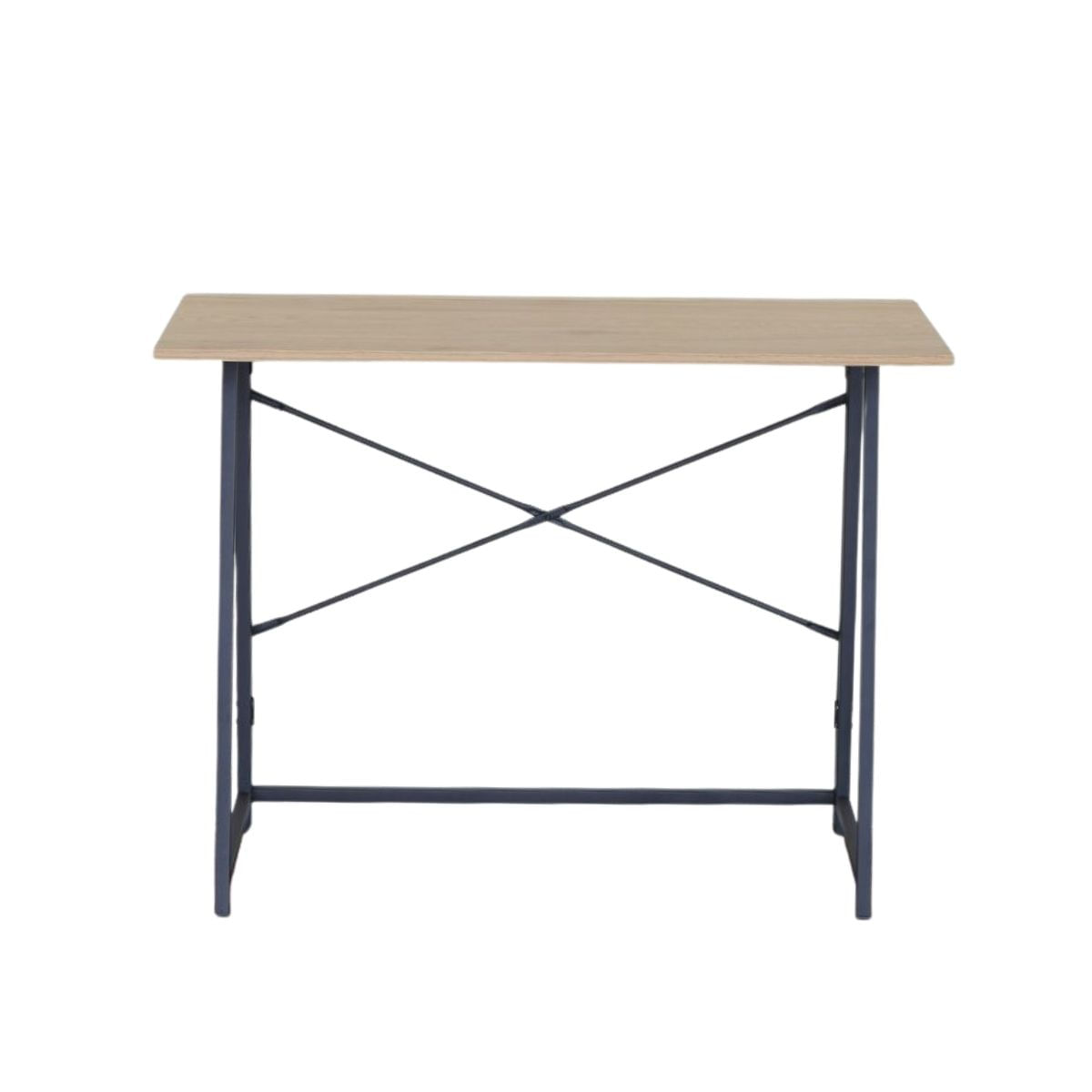 Escritorio-Heka-diseño-plegable-negro-natural-76x100x46-cm