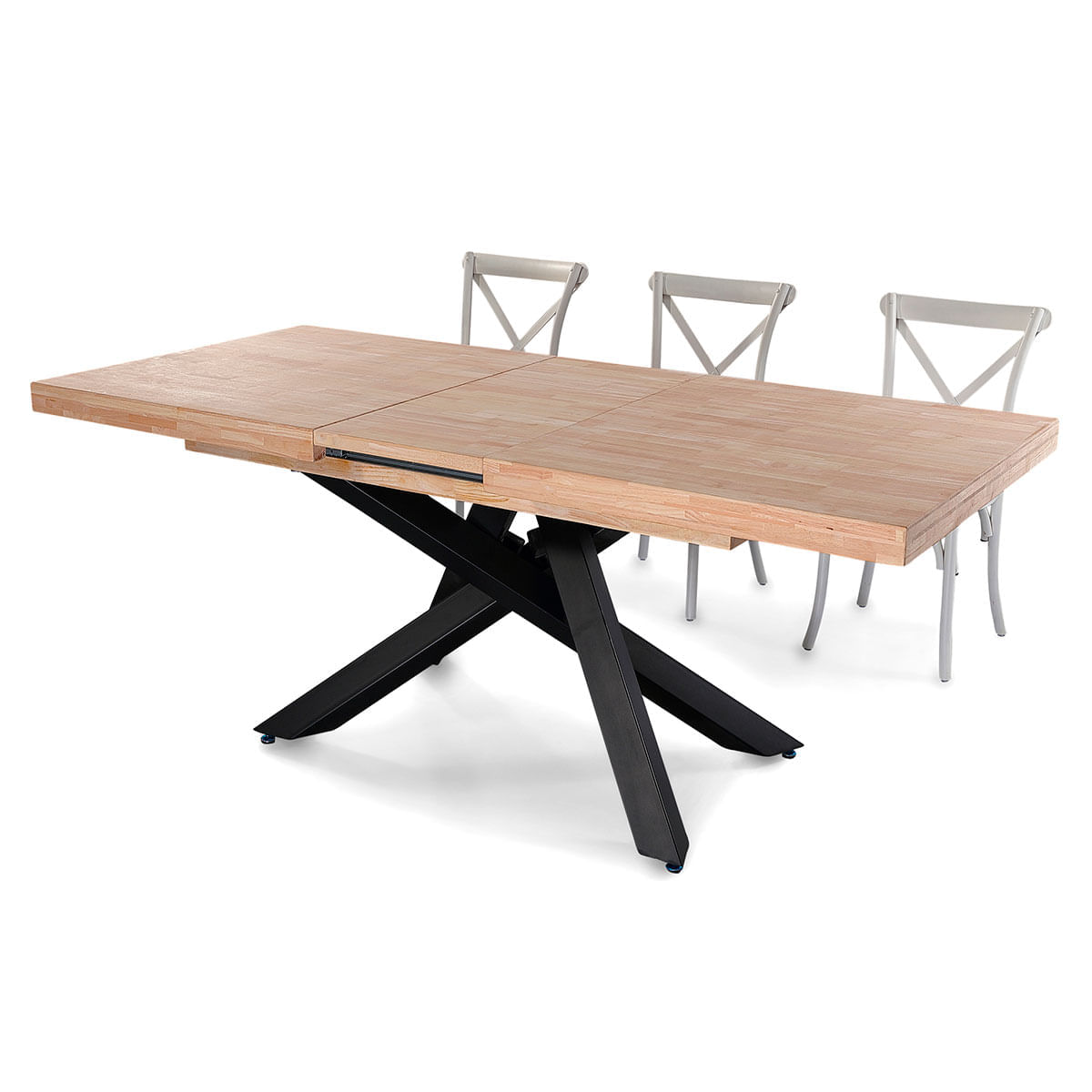 Mesa-de-comedor-Xena-extensible-forma-rectangular-roble-Nordish-negro-76x160-200-240x90-cm--6