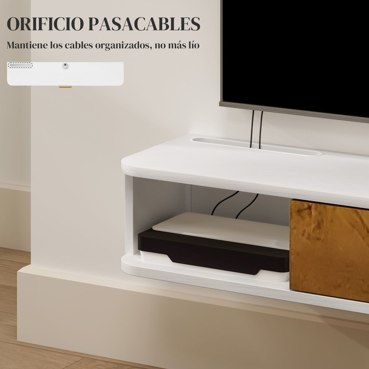 Composicion-de-salon-Nervos-con-modulo-superior-y-diseño-flotante-blanco