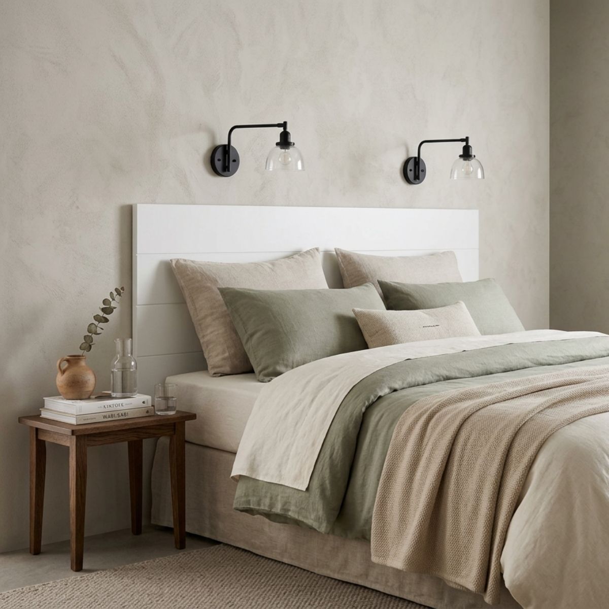 Cabecero-Vexa-diseño-mural-blanco-455x156x15-cm