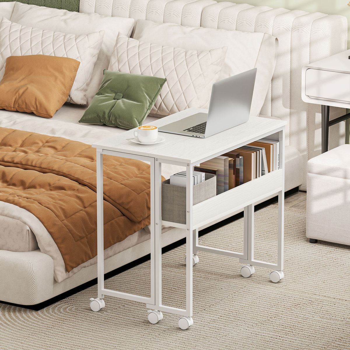 Escritorio-Mira-Homcom-diseño-plegable-con-ruedas-blanco-75x80x50-cm