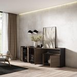 Aparador-Kroma-5-puertas-con-estante-abierto-derecha-roble-oscuro-79x262x35-cm