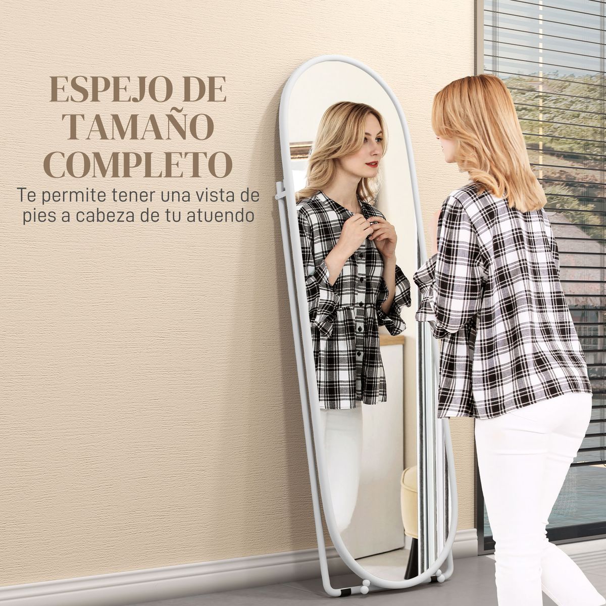 Espejo-de-pie-Myra-Homcom-diseño-ovalado-2-instalaciones-blanco-160x40-cm
