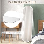 Espejo-de-pie-Myra-Homcom-diseño-ovalado-2-instalaciones-blanco-160x40-cm