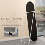 Espejo-de-pie-Myra-Homcom-diseño-ovalado-2-instalaciones-blanco-160x40-cm