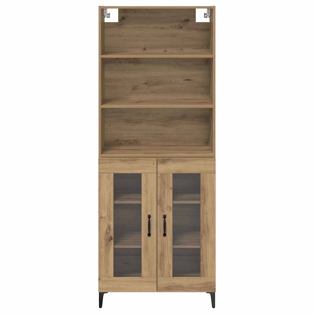 Aparador-Arco-3-estantes-con-armario-natural-180x695x34-cm