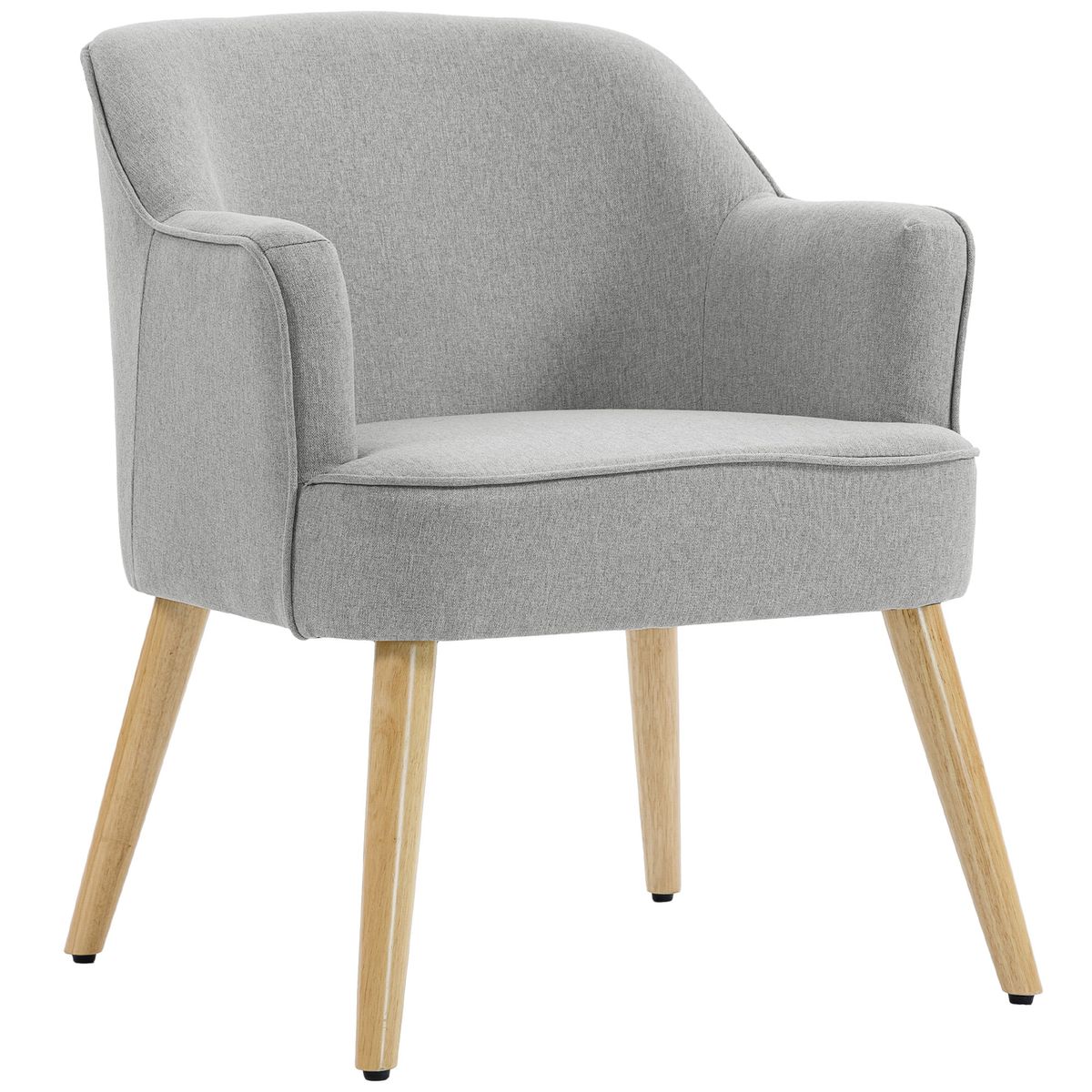Butaca-Primrose-Homcom-reposabrazos-gris-795x645x65-cm