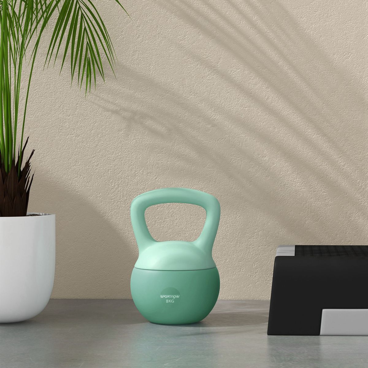 Pesa-rusa-Kettlebell-Sportnow-Arena-8kg-antideslizante-verde