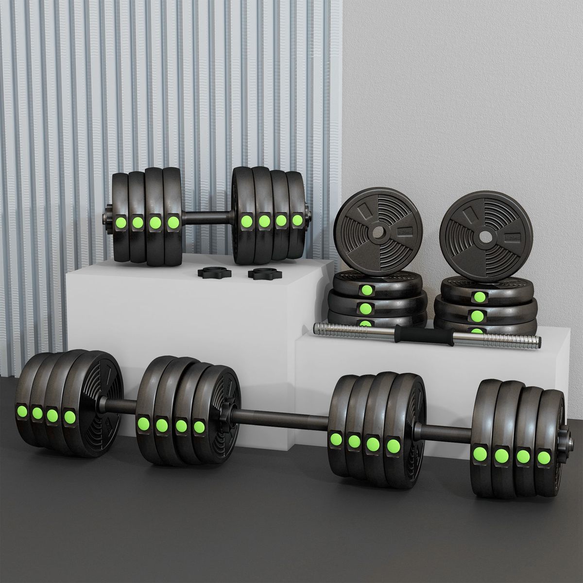 Sportnow-kit-de-mancuernas-30kg-2-en-1-juego-de-pesas-co-negro-y-verde