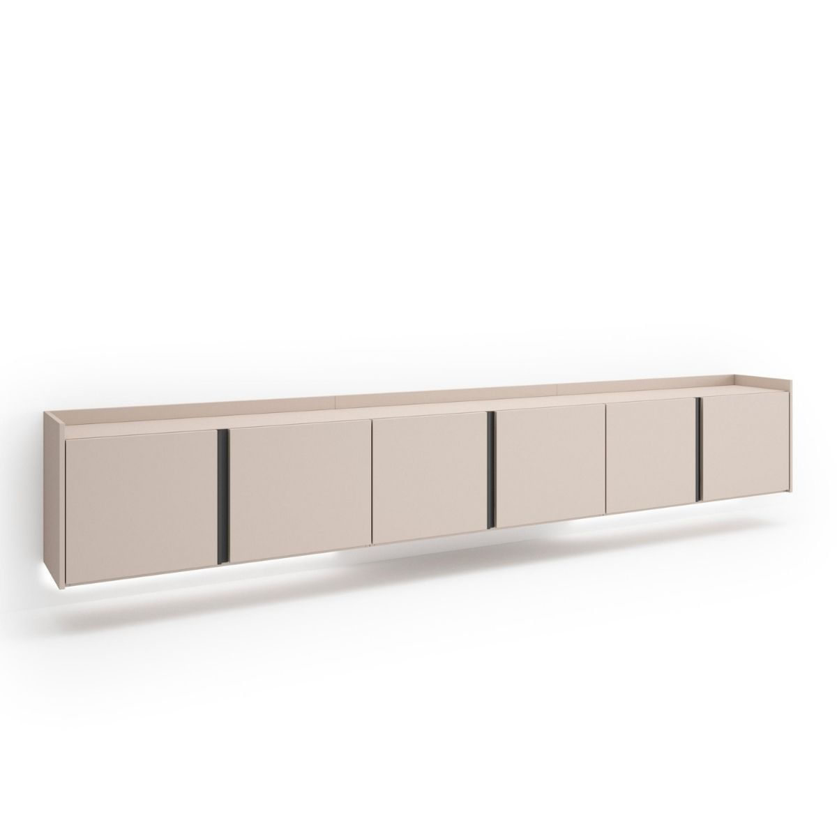 Mueble-de-TV-Kroma-6-puertas-diseño-flotante-beige-50x3092x35-cm