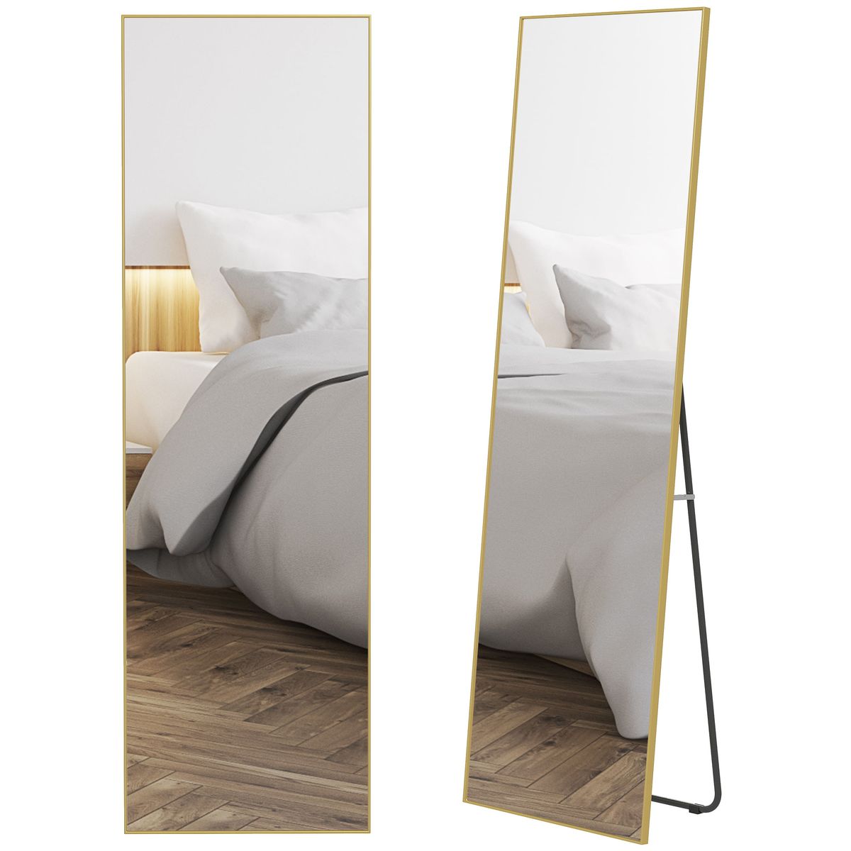 Espejo-de-pie-Delara-Homcom-2-formas-de-uso-negro-1615x50x2-cm