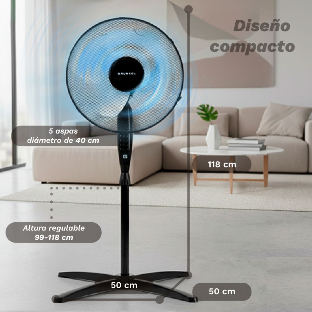 Ventilador-de-pie-Grunkel-FAN-165XNG-50W-3-velocidades-negro-99-118-cm