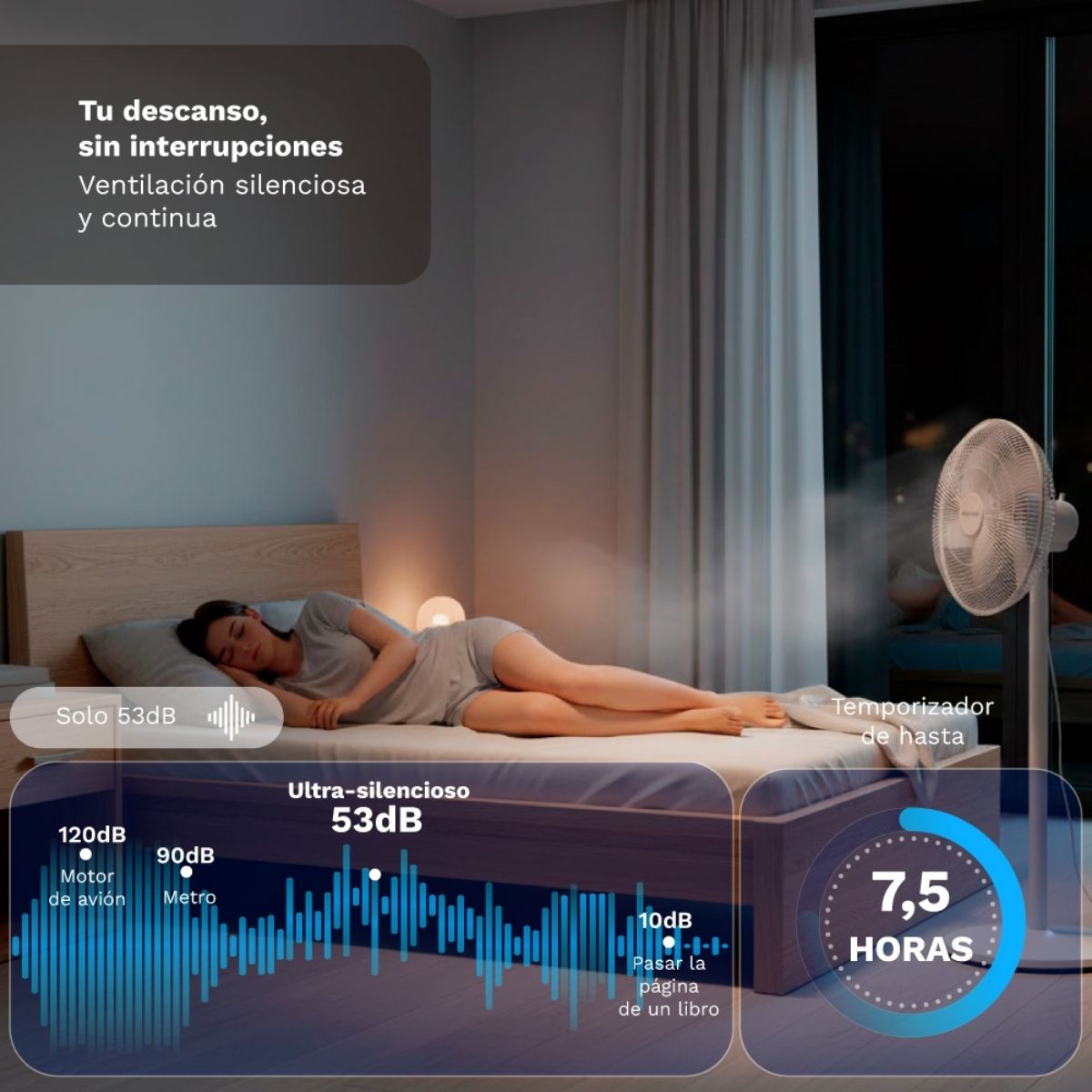 Ventilador-de-pie-Grunkel-FS-14PR-30W-12-velocidades-Silencioso-blanco-111-cm