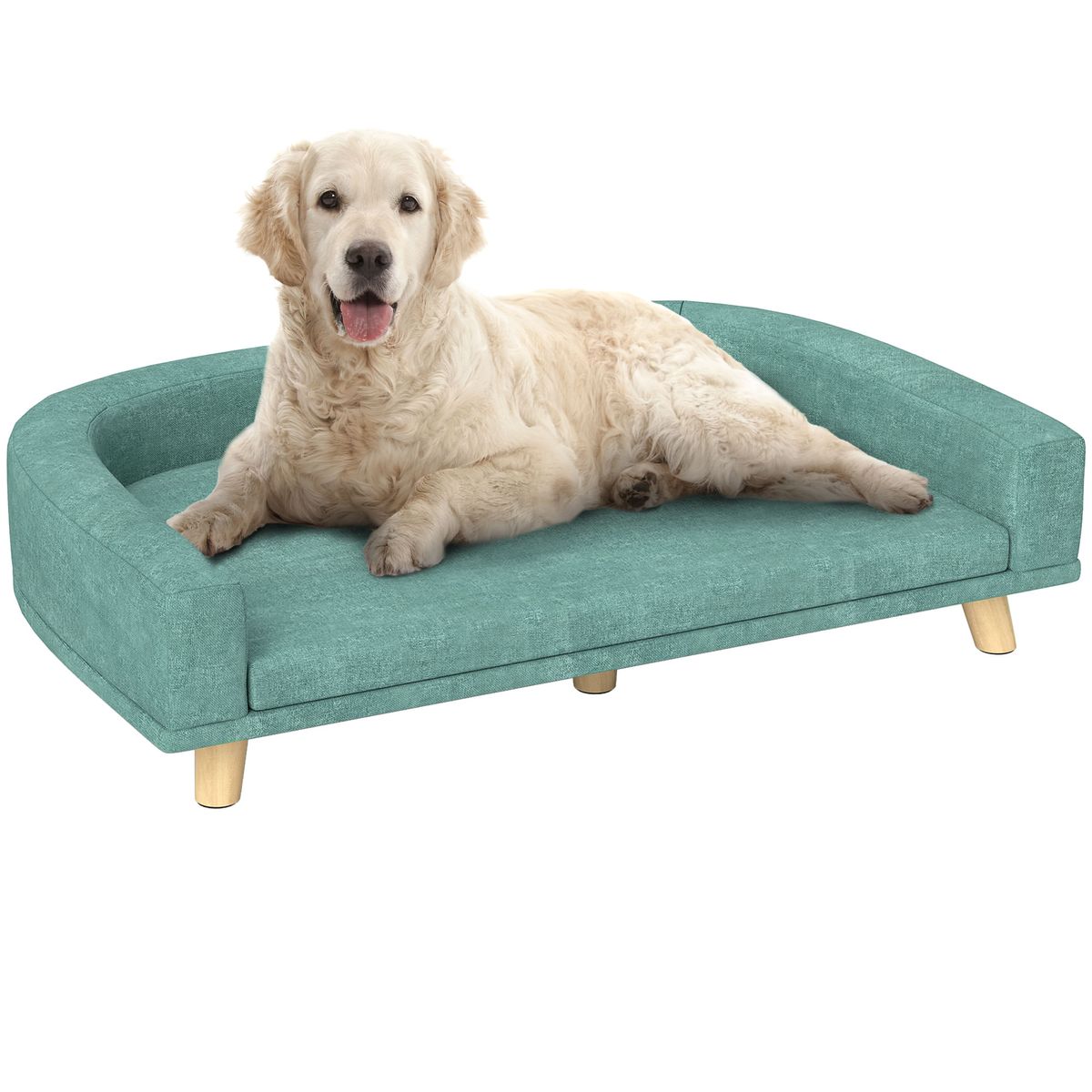 Cama-para-perros-Bobby-PawHut-cojin-extraible-25x98x67-cm-