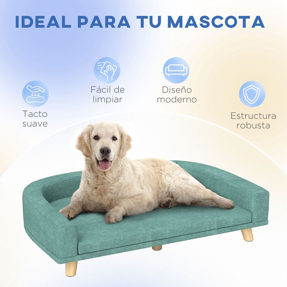 Cama-para-perros-Bobby-PawHut-cojin-extraible-25x98x67-cm-