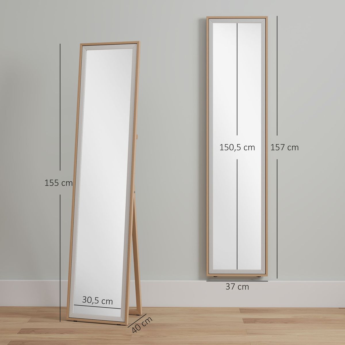 Espejo-de-pie-Blure-Homcom-3-formas-de-uso-natural-1505x37-cm