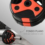 Set-de-mancuernas-Sportnow-6-discos-con-barra-Ø27x140-cm