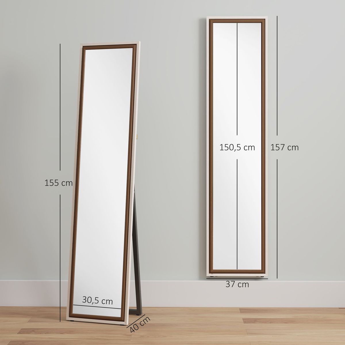 Espejo-de-pie-Runne-Homcom-3-formas-de-uso-marron-oscuro-1505x37-cm