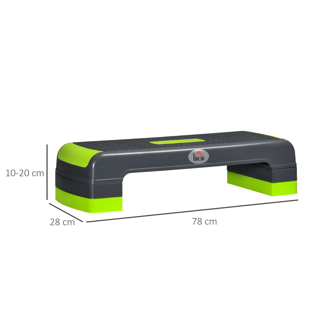 Step-Sportnow-altura-regulable-verde-20x78x28-cm-