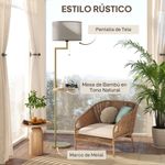 Lampara-de-pie-Tankh-Homcom-con-estante---puerto-USB-dorado