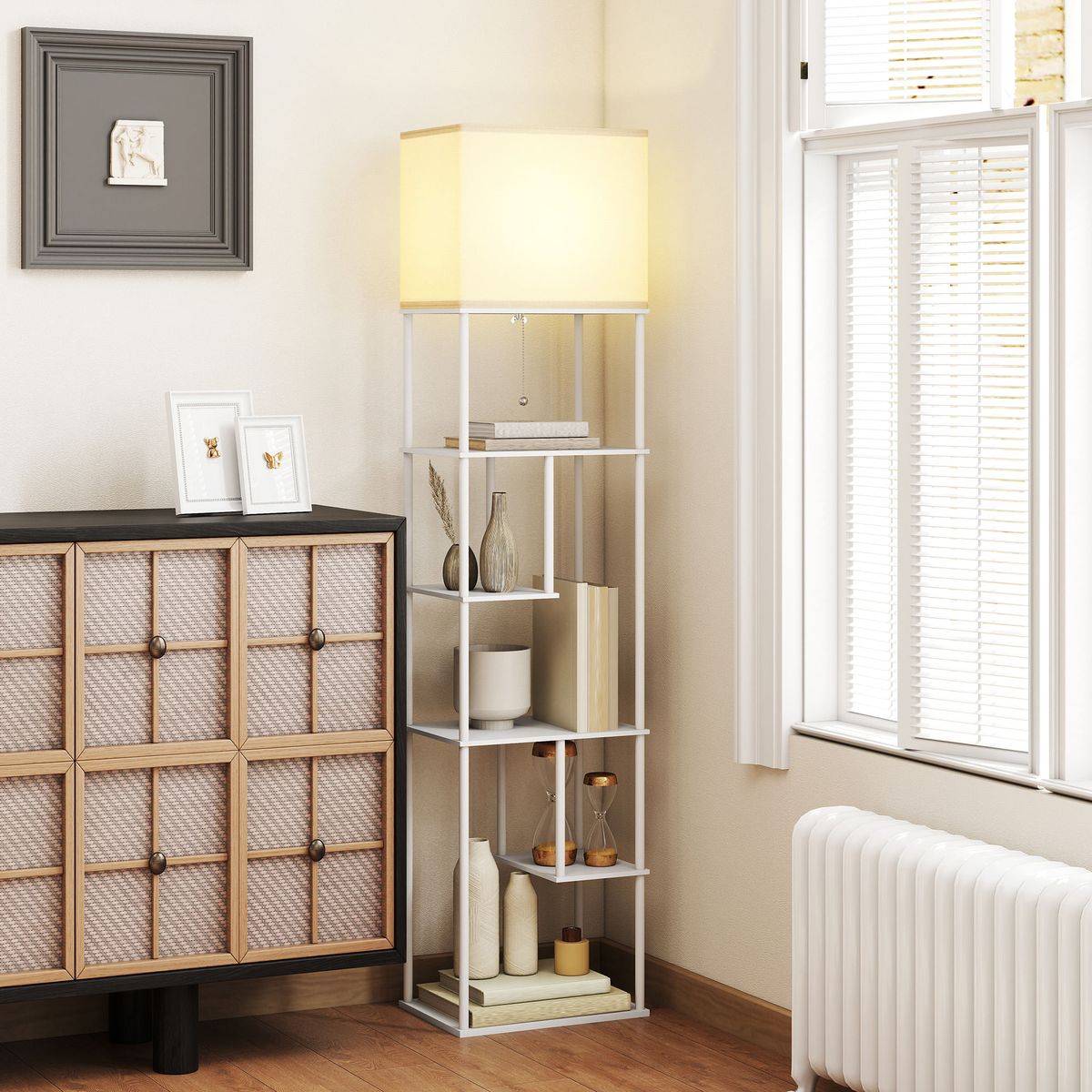 Lampara-de-pie-Rubelia-Homcom-color-ajustable-con-mando-blanco-171x40x29-cm