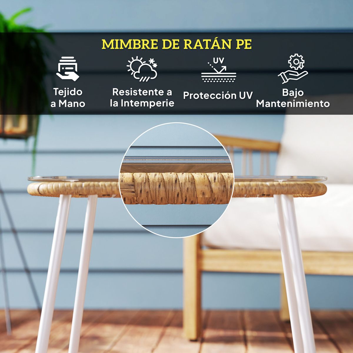 Mesa-de-exterior-Kenia-Outsunny-natural-blanco-44x50x50-cm-